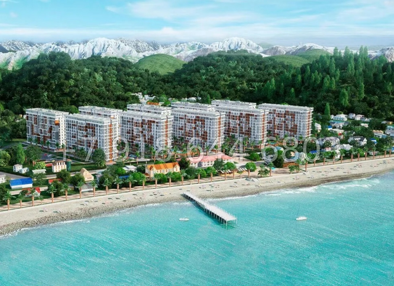 № 213 р. Квартира в ЖК Каравелла Португалии Сочи  - миниатюра 17