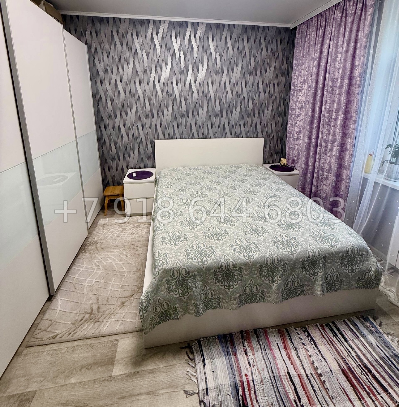 № 362 р. Трёхкомнатная квартира в центре Сочи  - миниатюра 1