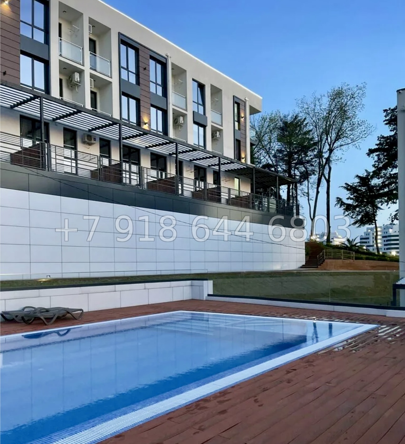 № 38 х. Жилье в Адлере с бассейном ЖК Касабланка  - миниатюра 24