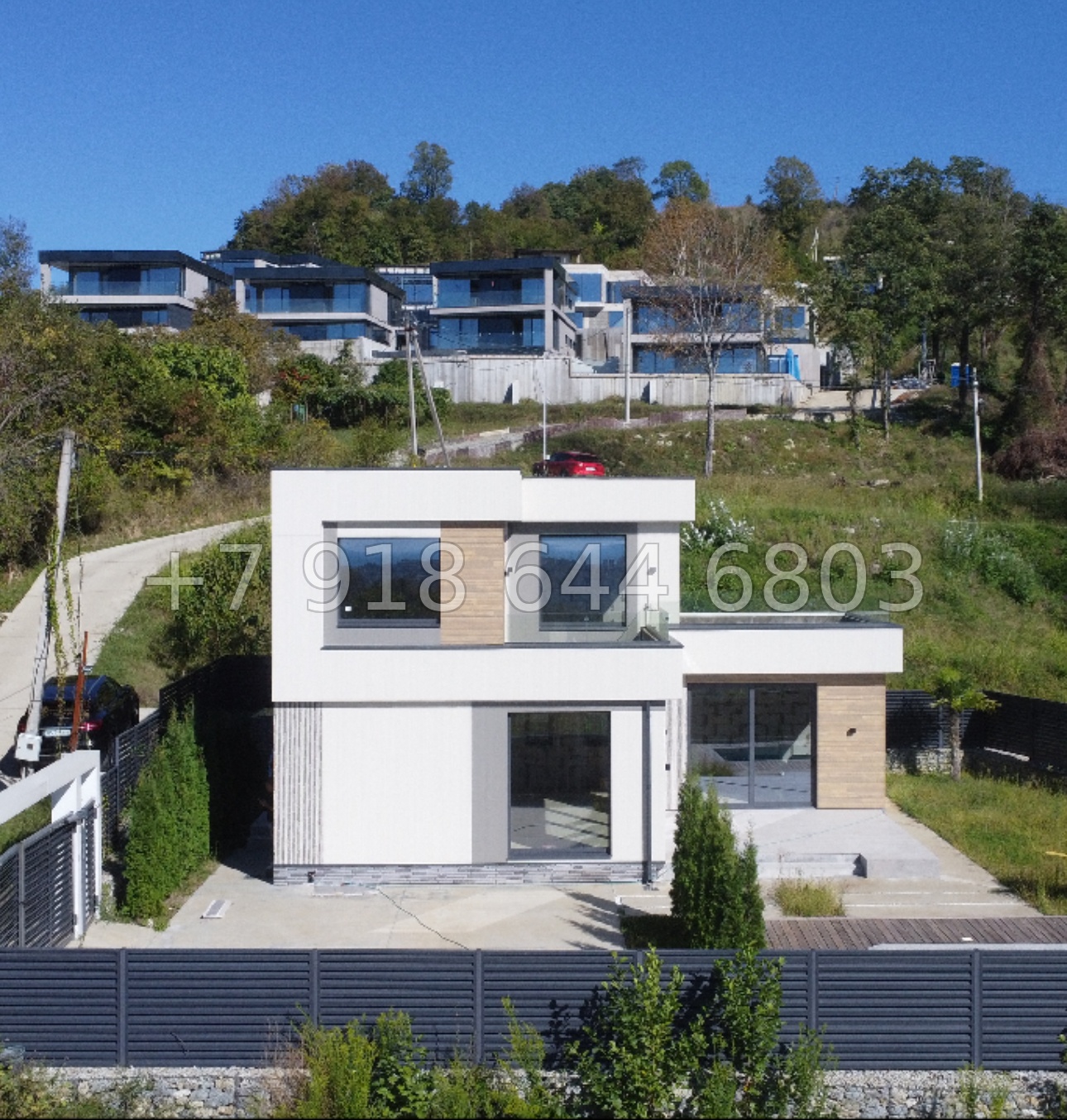 № 181 Б. Дом с бассейном и с видом на море в Сочи  - миниатюра 13