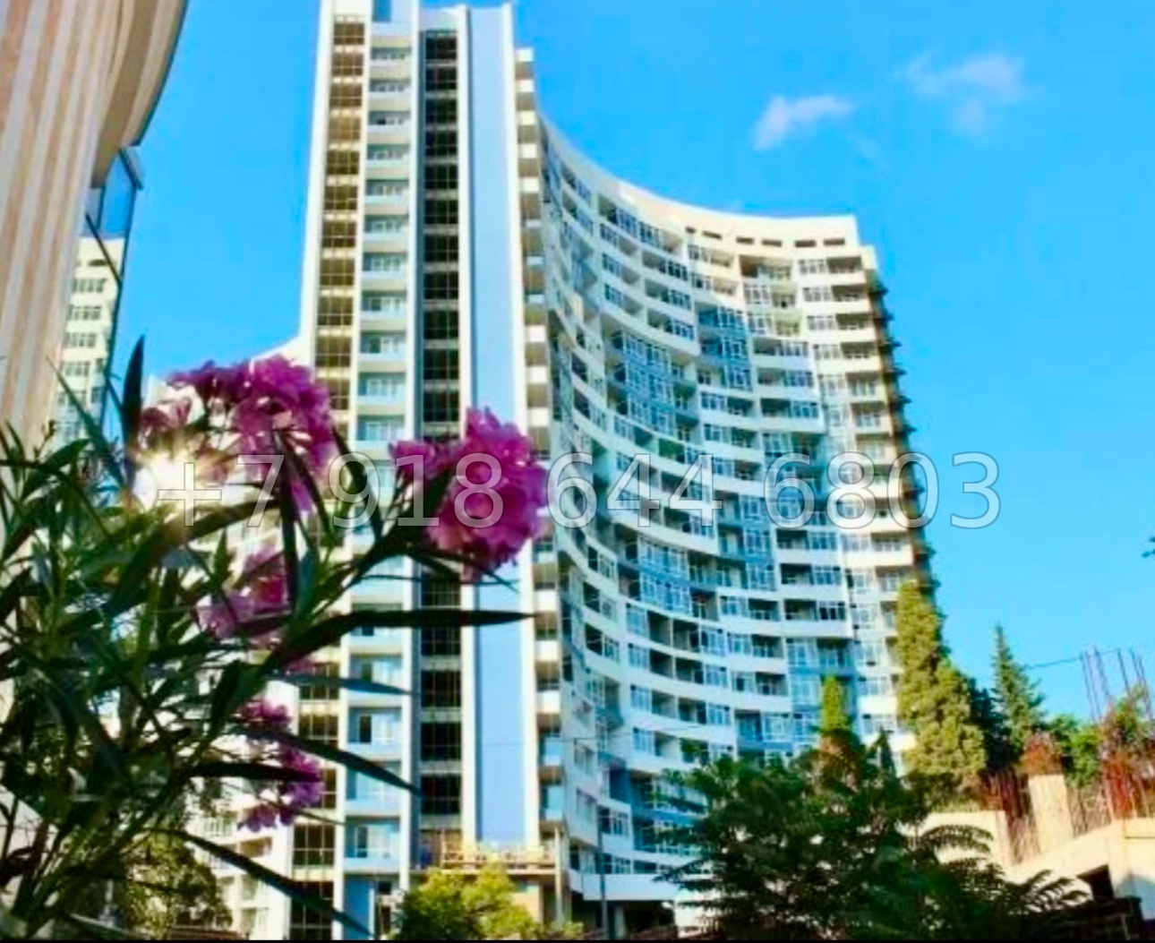 № 286 р. Квартира в ЖК Москва Сочи без ремонта  - миниатюра 2