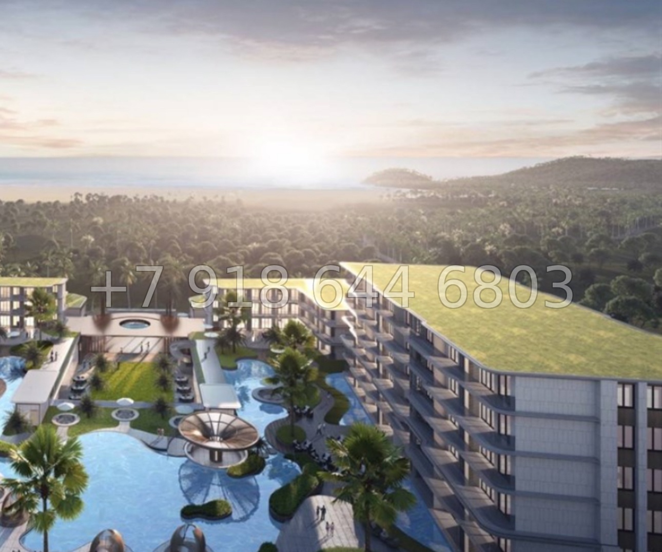 № 3. Пхукет AYANA Heights Seaview Residence T.H. Group Phuket Co., Ltd Банг Тао пляж район - миниатюра 17