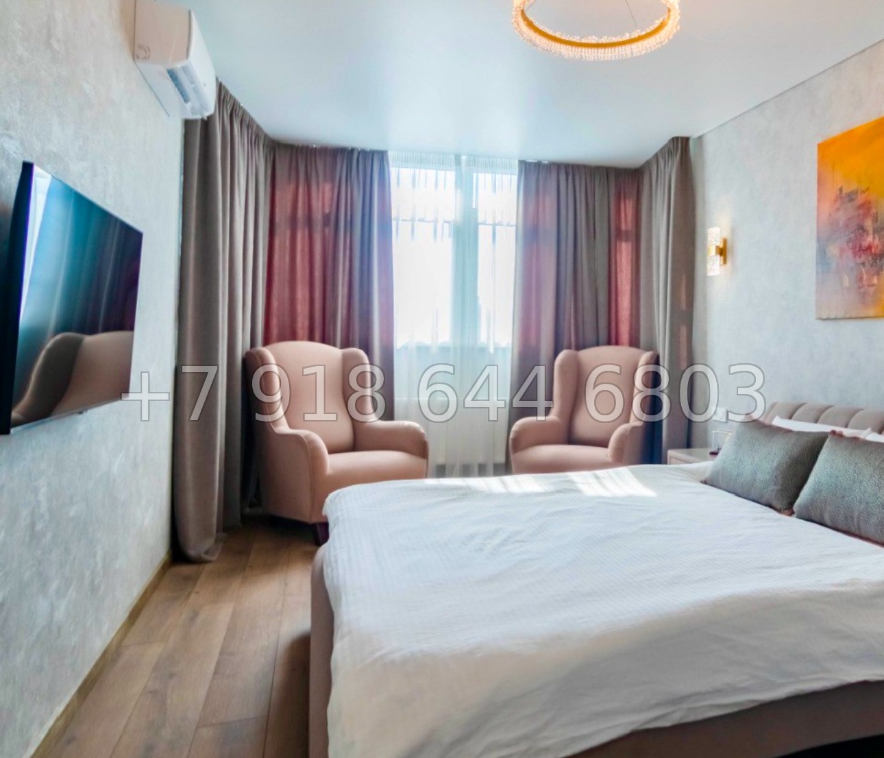 № 14 е. Трёхкомнатная Квартира в центре города Сочи ЖК Огни Сочи  - миниатюра 23