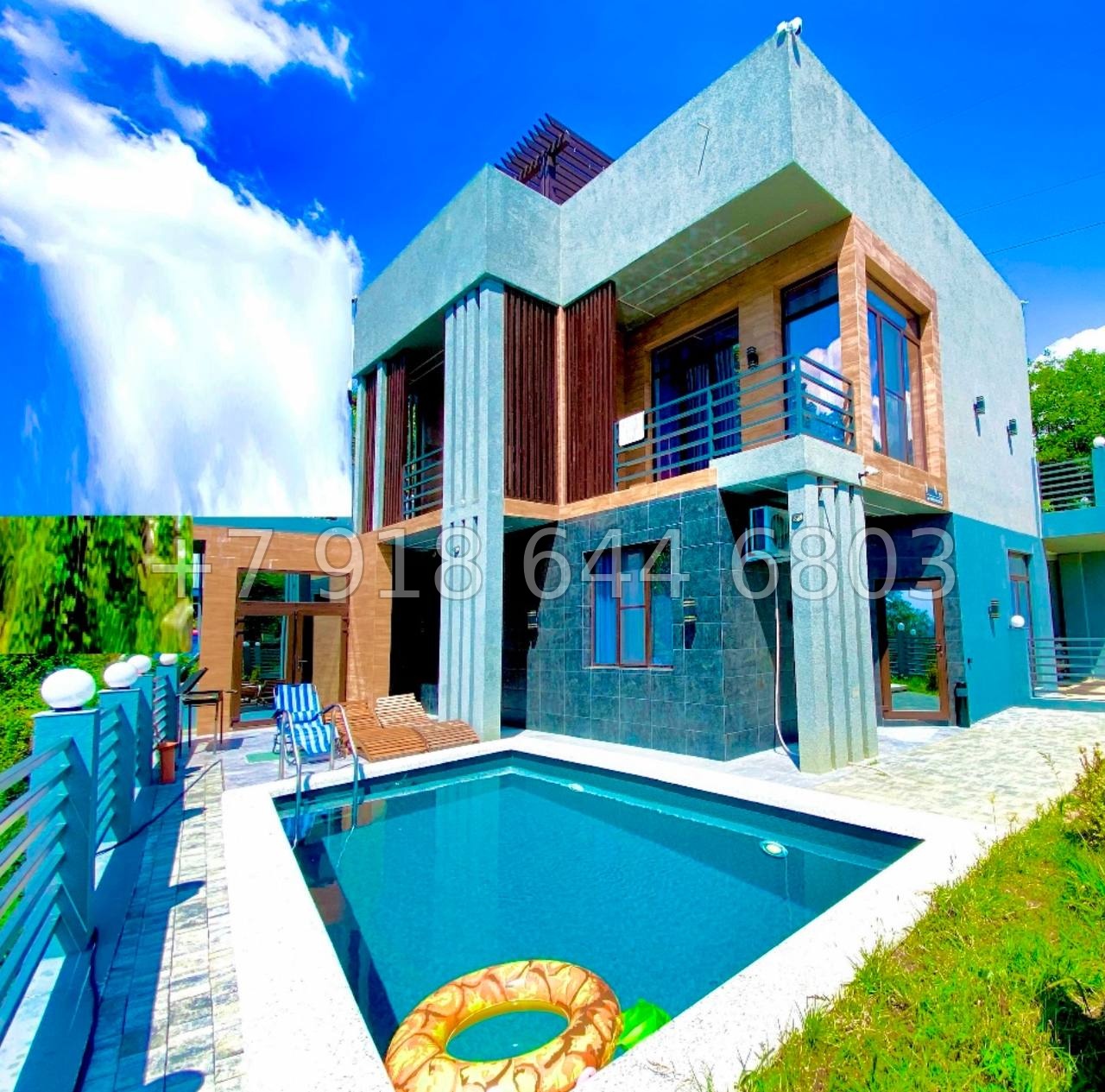 № 137 Б. Дом в Адлере с бассейном и баней - миниатюра 11