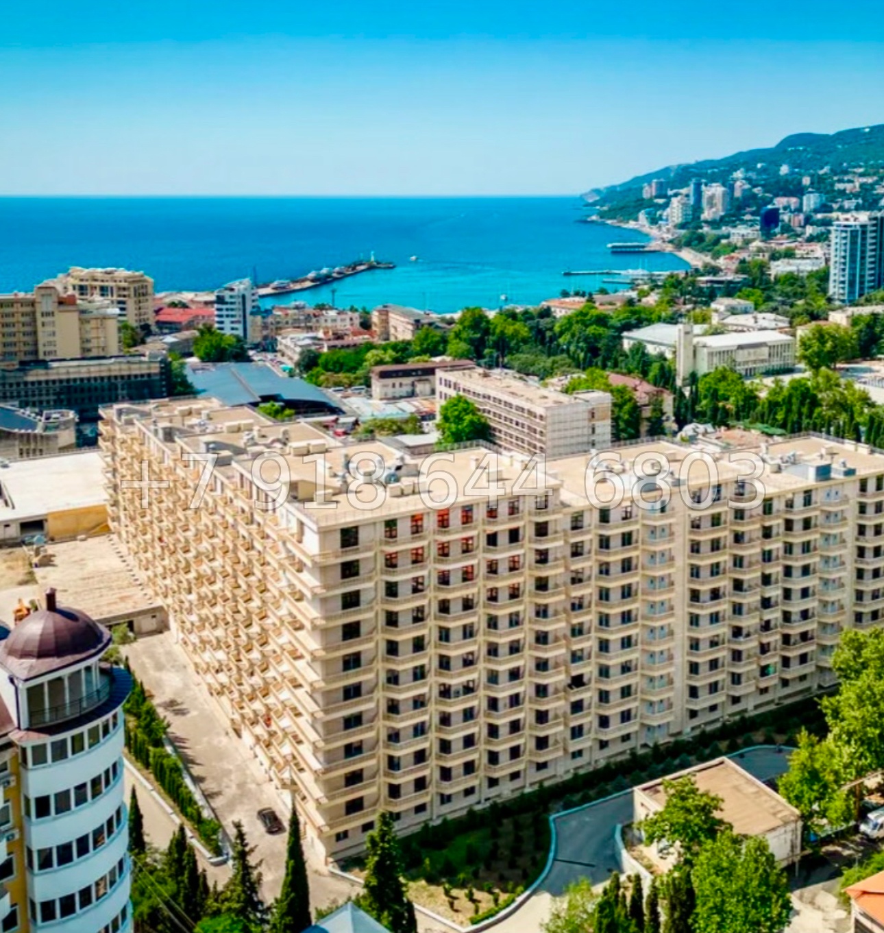 № 53 г. Трёхкомнатная квартира в центре города Ялты  - миниатюра 12