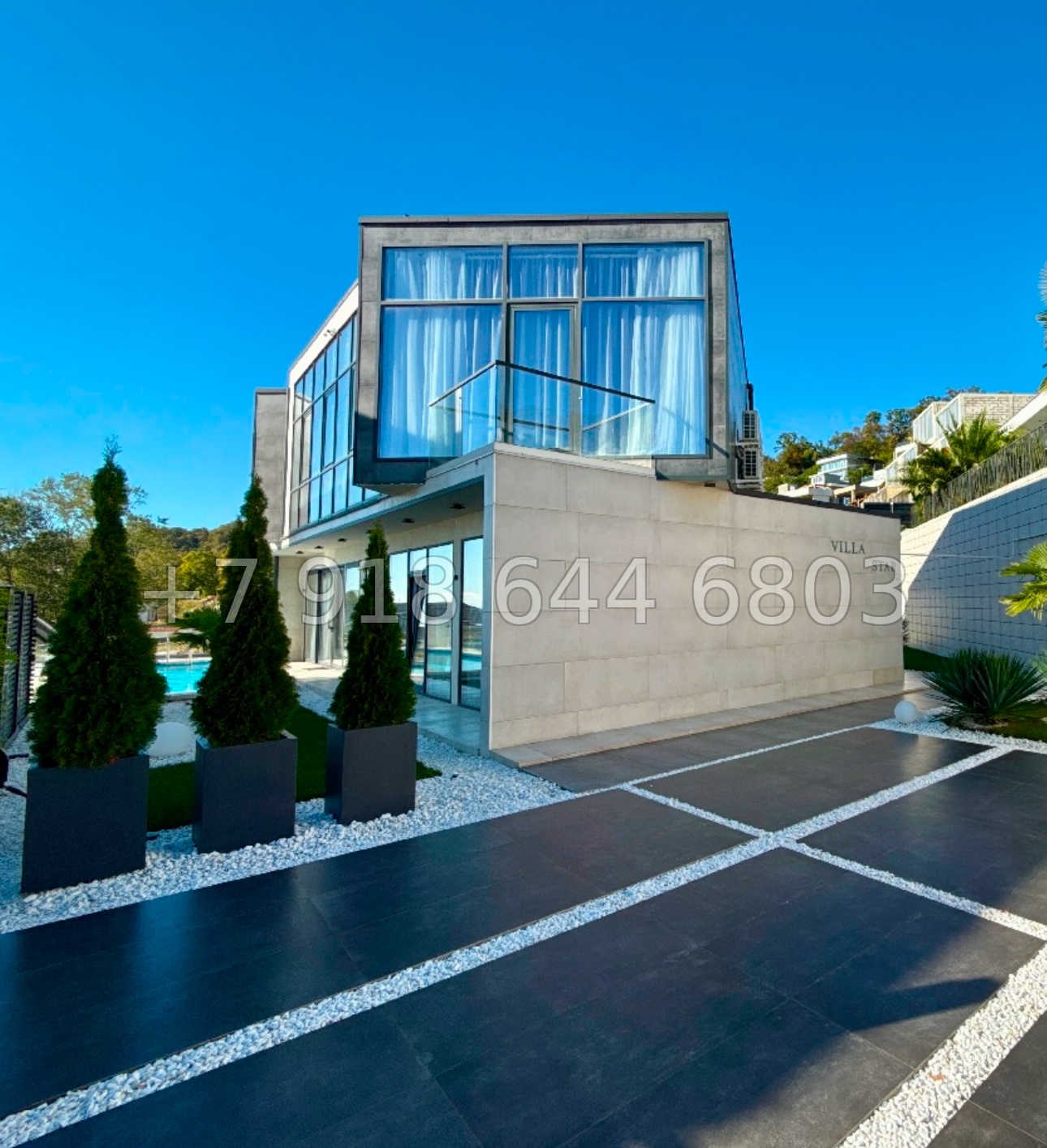 № 33в. Дом Хайтек с прекрасным видом на Чёрное море в Сочи  - миниатюра 3