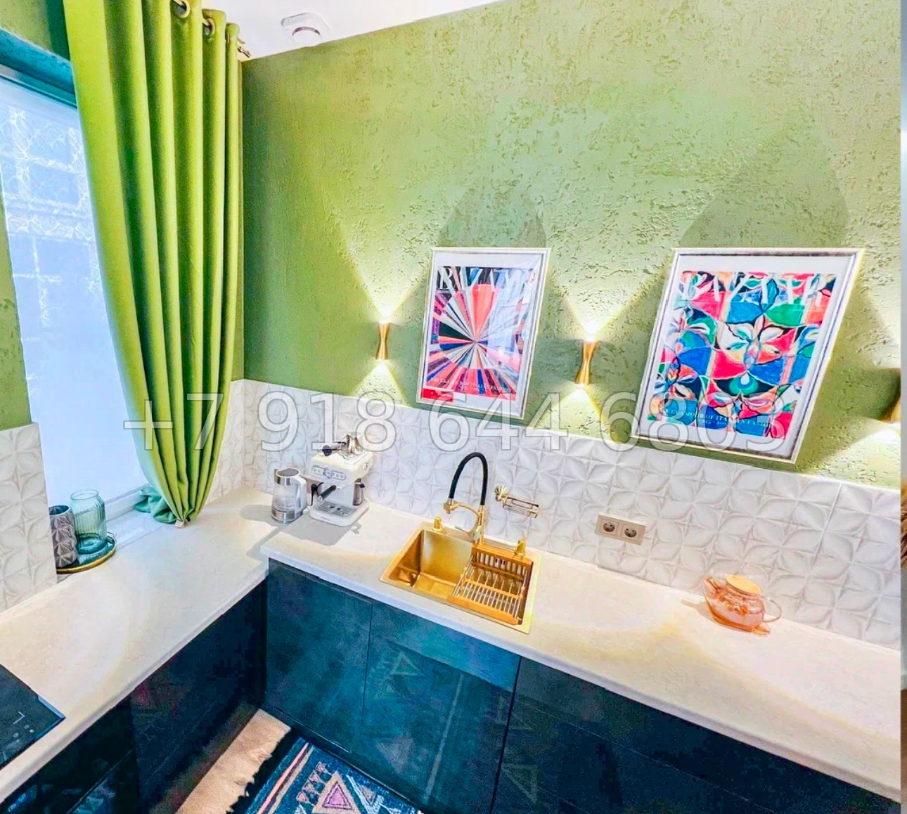 № 158 р. Квартира в центре Сочи с необычным ремонтом  - миниатюра 20