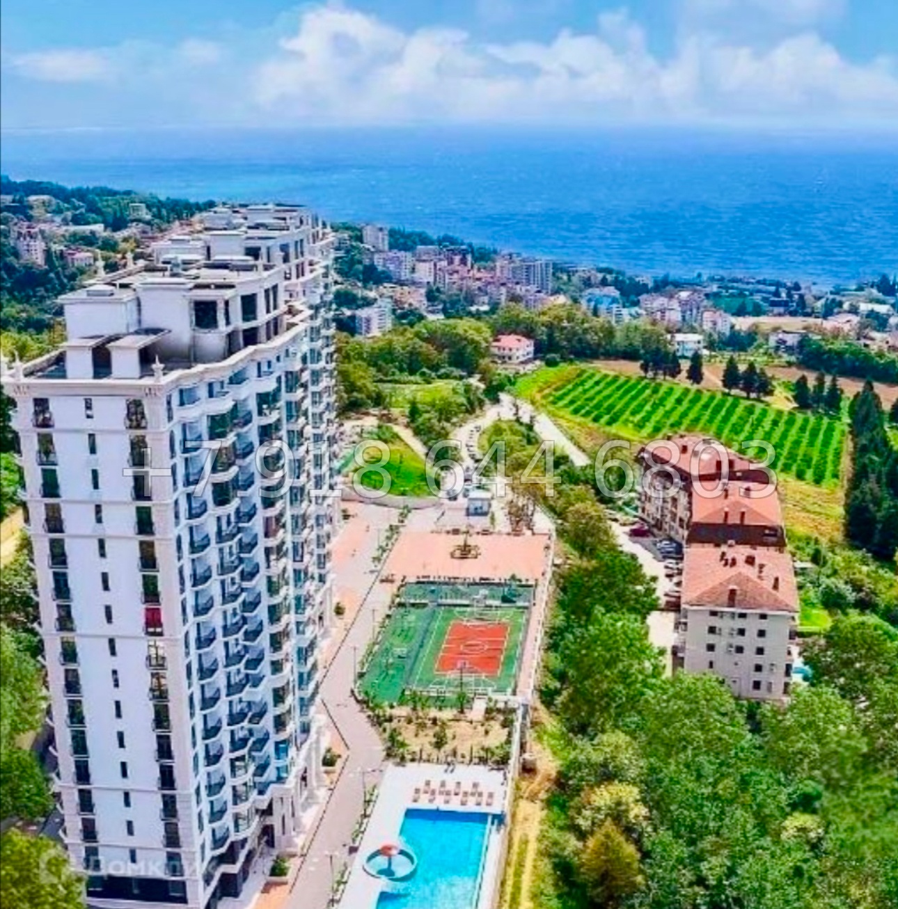 № 244 р. Квартира в ЖК Меркато Сочи  - миниатюра 12