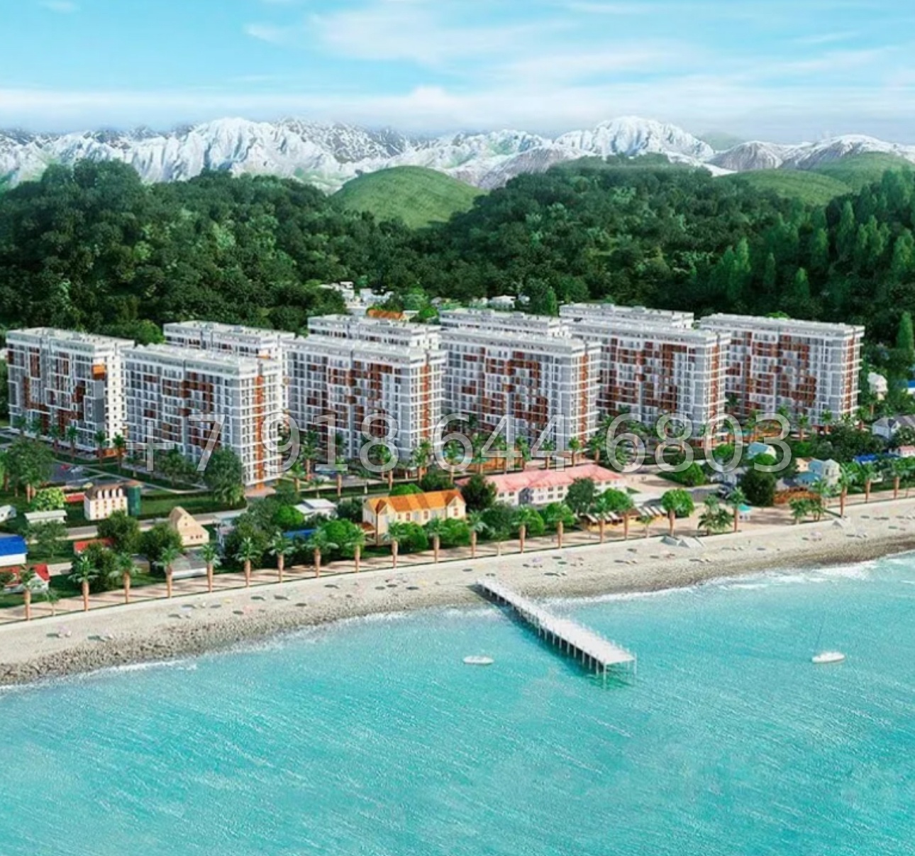 № 367 р. Квартира на море в Сочи ЖК Каравелла Португалии  - миниатюра 24