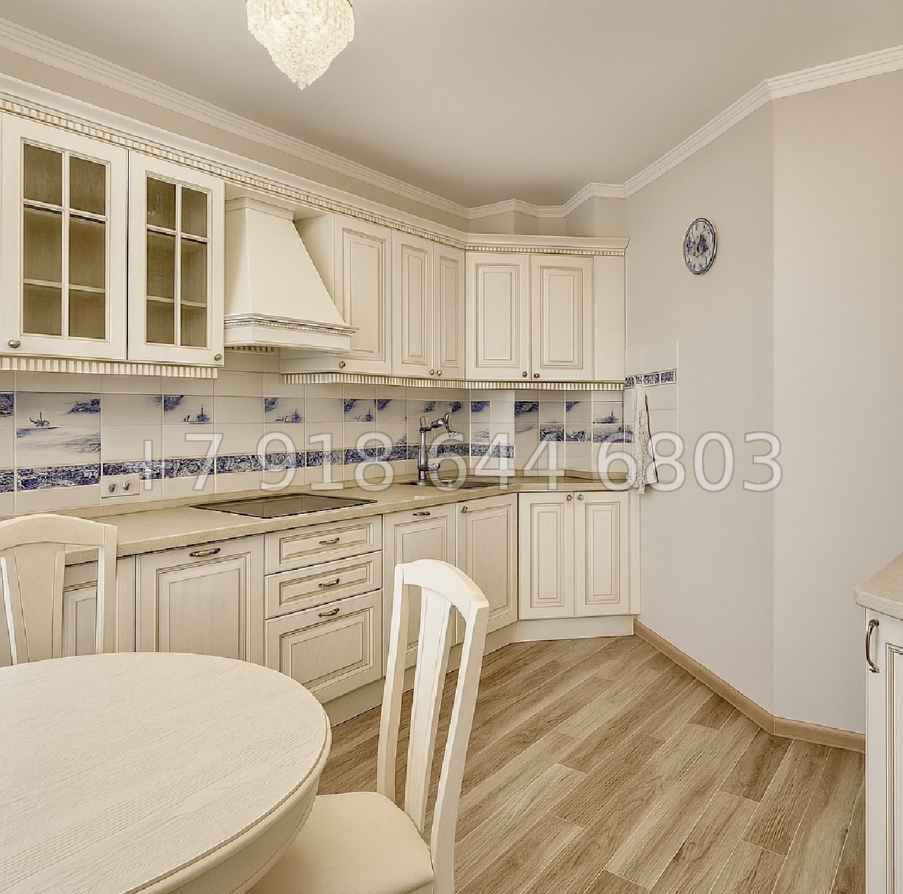 № 91р. Четырехкомнатная квартира на море в Адлере ЖК Морская Симфония  - миниатюра 10