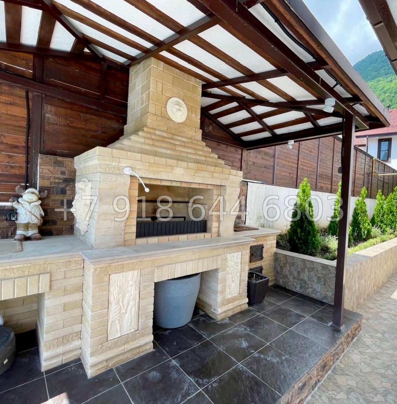 № 62в. Дом на Красной Поляне с бассейном. - миниатюра 6