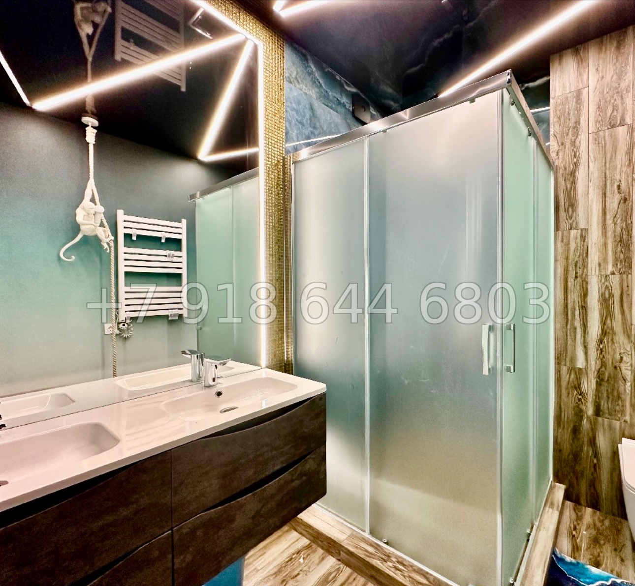 № 408р. Трёхкомнатная квартира на море в Сочи  - миниатюра 8