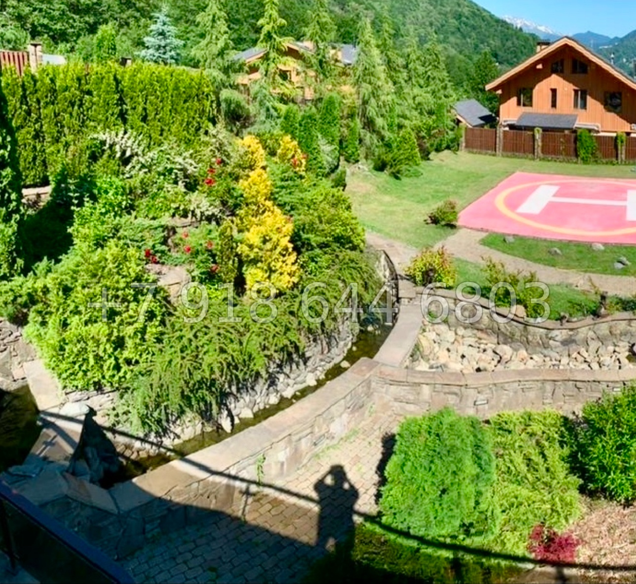 № 38 п. Дом с вертолетной площадкой на Красной Поляне  - миниатюра 8