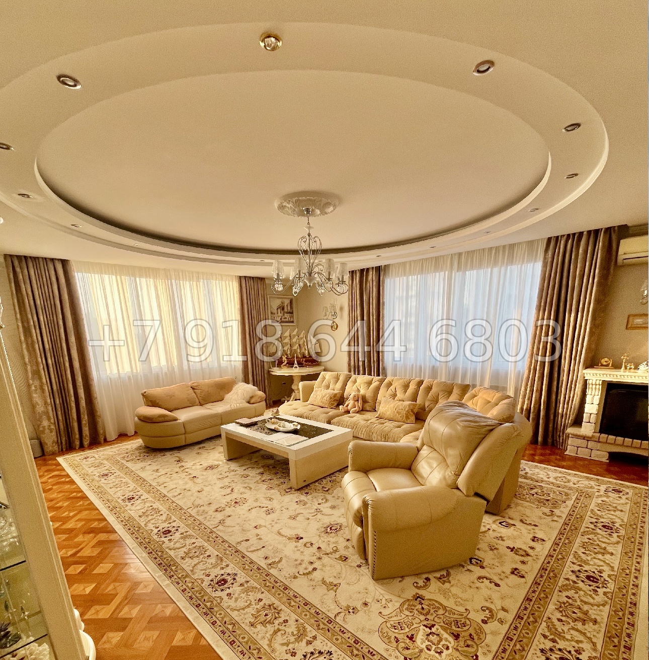 № 576 р. Трёхкомнатная Квартира в центре Сочи  - миниатюра 1