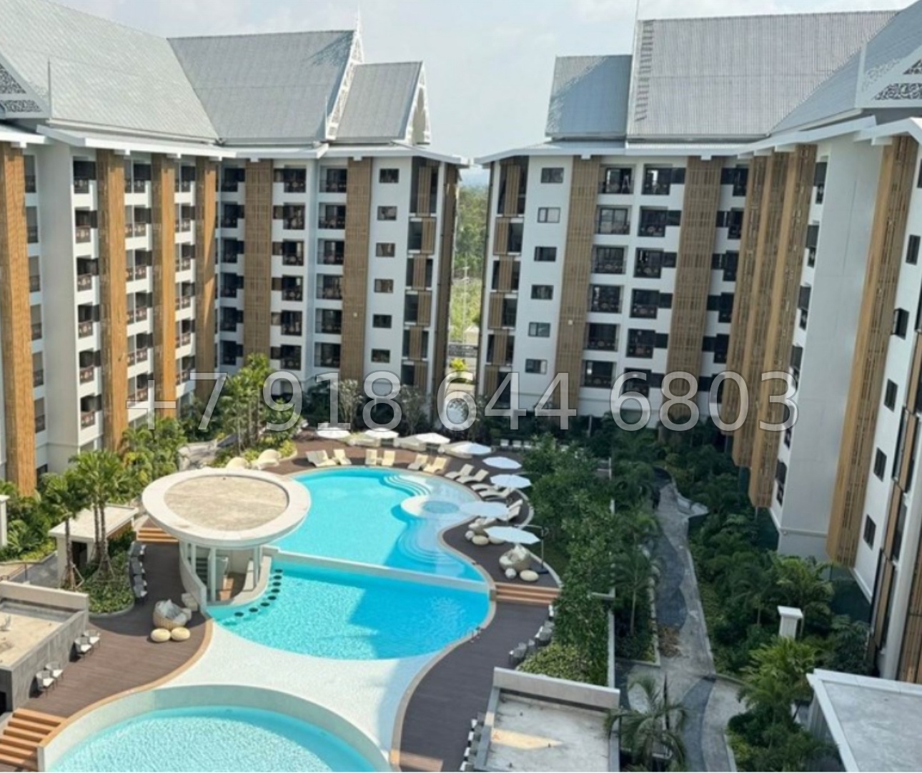 № 13. Wyndham Jomtien Pattaya Siam Inter World Asset Co.LTD Джомтьен пляж р-н - миниатюра 9
