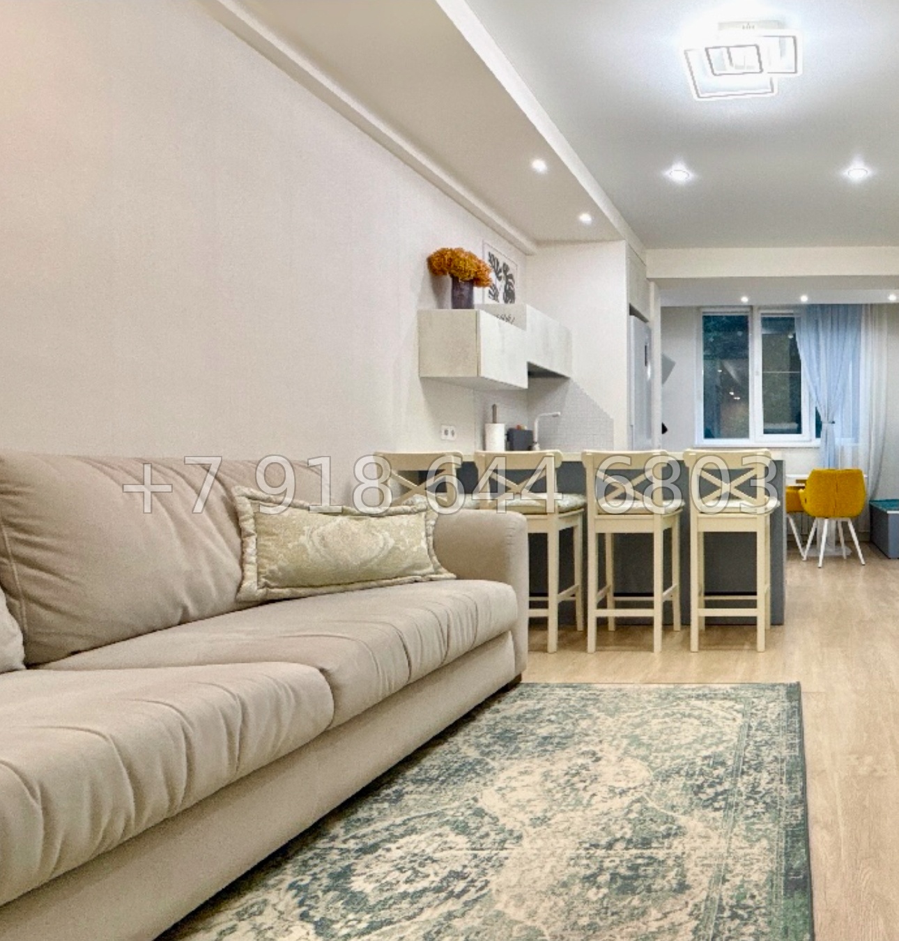 № 425 р. Квартира двухкомнатная с бассейном на крыше в Сочи  - миниатюра 5