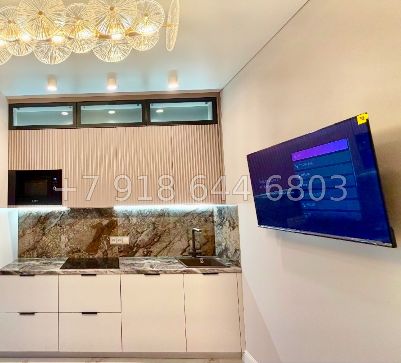 № 420 р. ЖК Меркато Сочи квартира с видом на море  - миниатюра 4