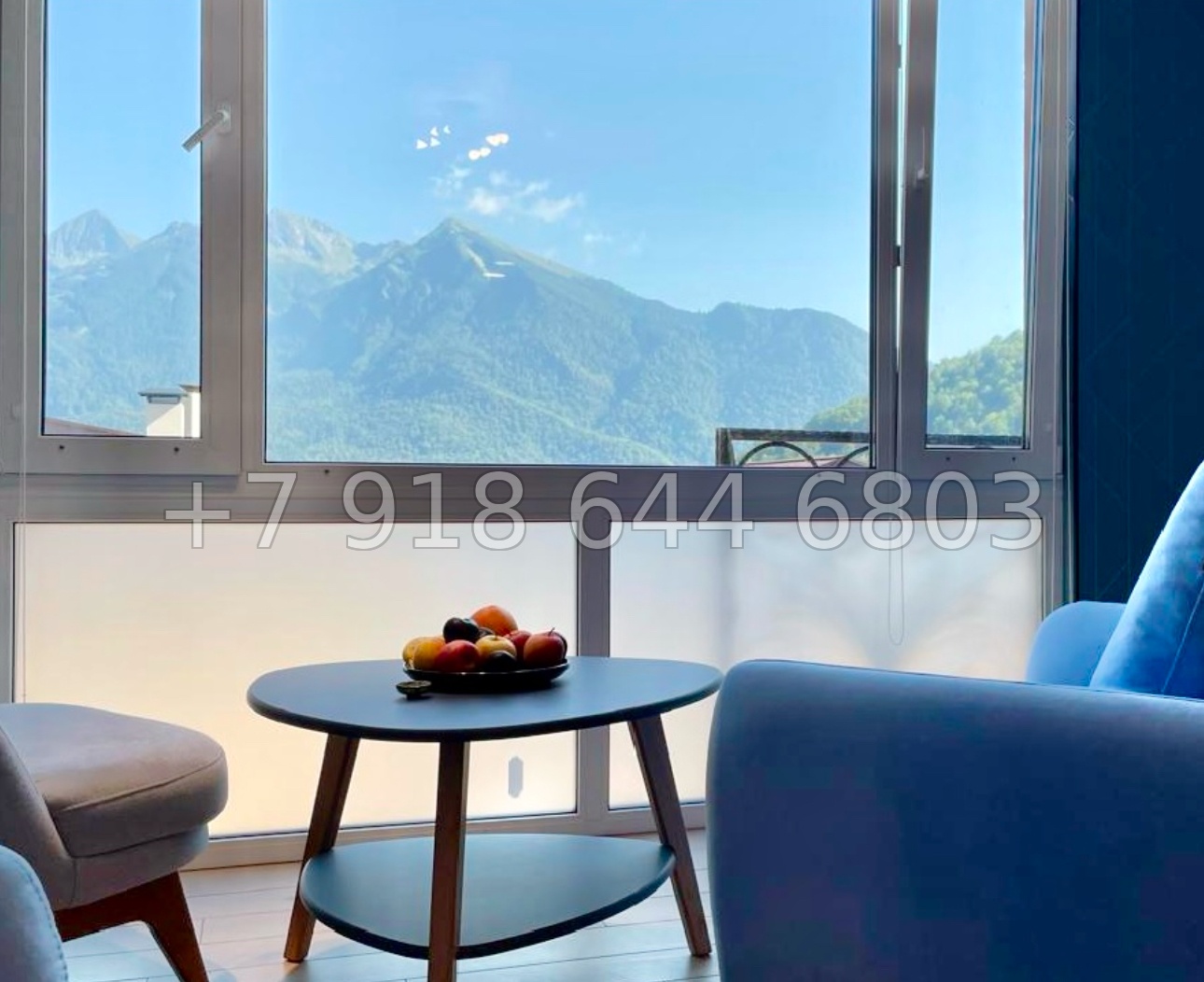 № 4и. Квартира с красивым ремонтом и видом на горы - миниатюра 2