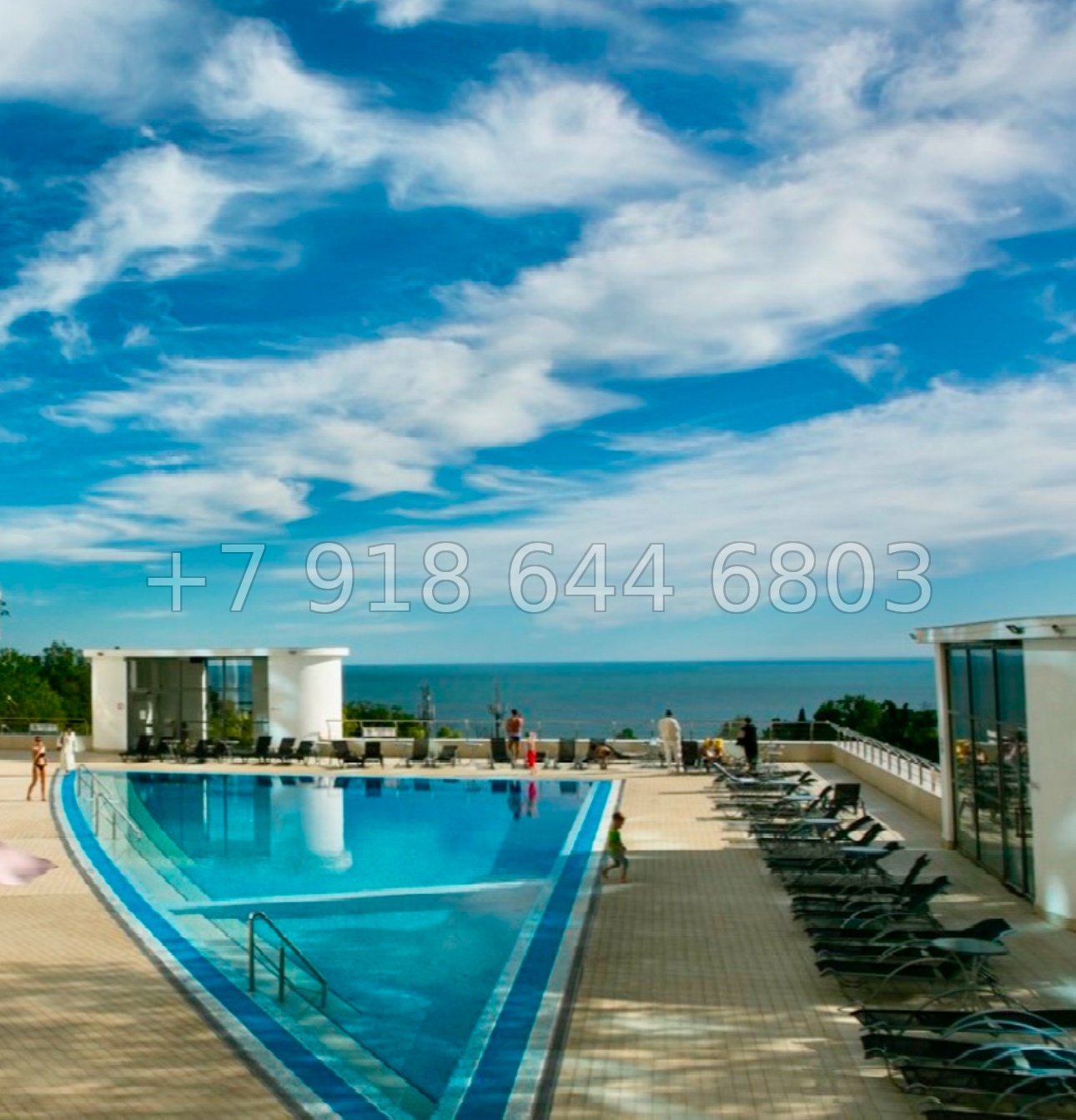 № 20е. Квартира с прекрасным видом на Чёрное море в городе Сочи ЖК Идеал Хаус - миниатюра 15