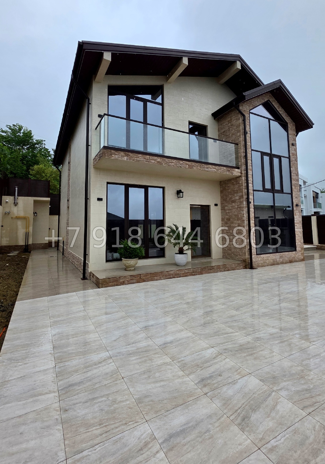 № 26 Б. Дом шале с бассейном в Адлере  - миниатюра 4