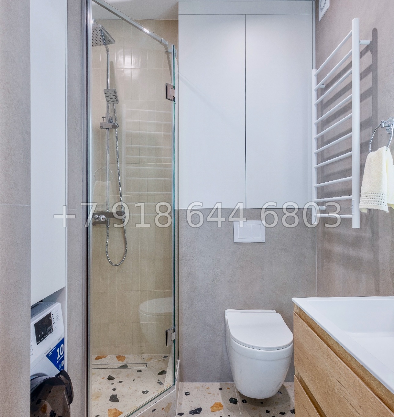 № 411 р. Квартира с видом на море в ЖК Южное море Сочи  - миниатюра 9