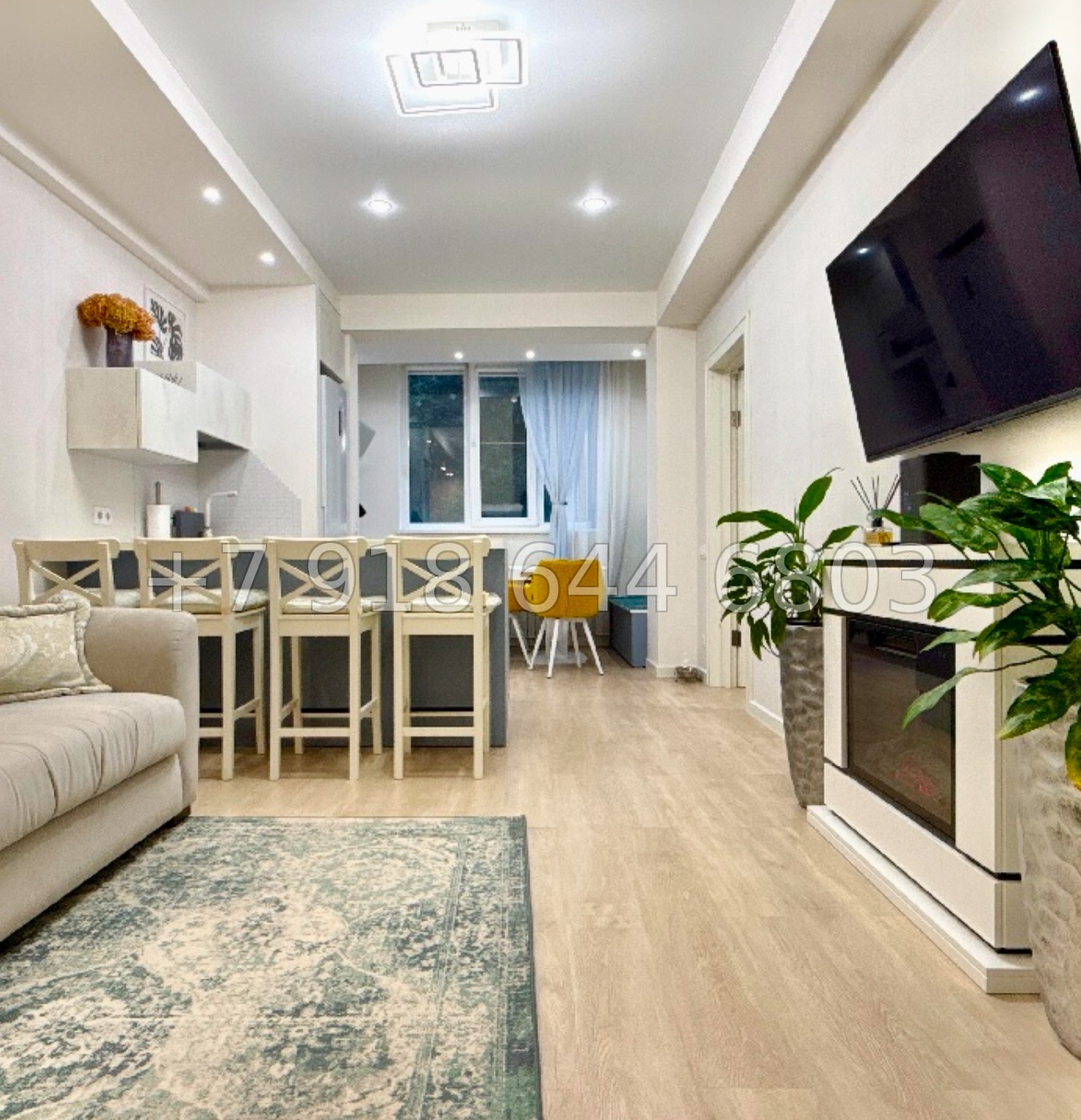 № 425 р. Квартира двухкомнатная с бассейном на крыше в Сочи  - миниатюра 34