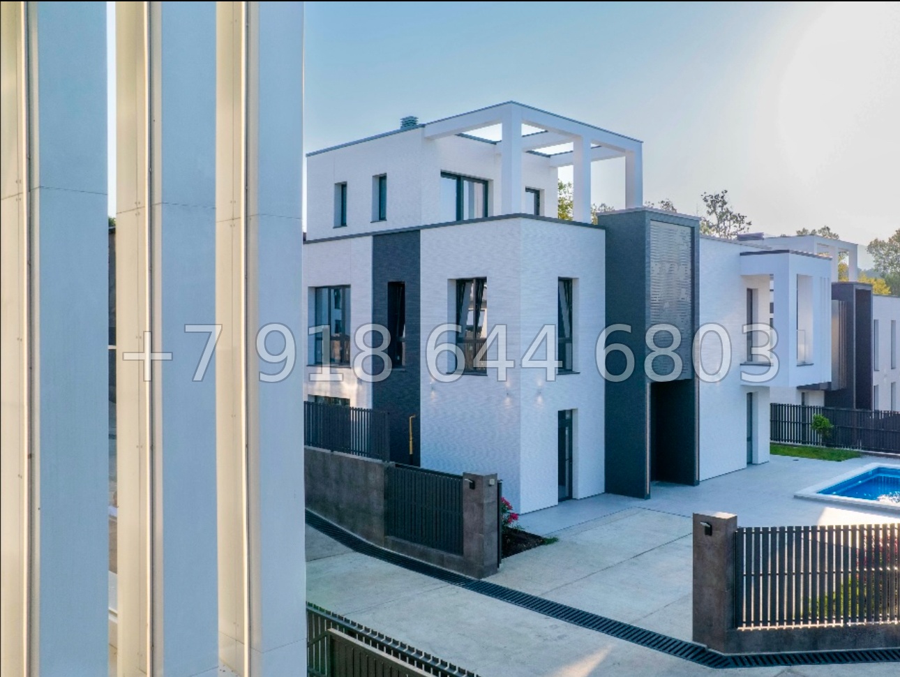 № 117 Б. Адлер 8 домов с бассейном  - миниатюра 19