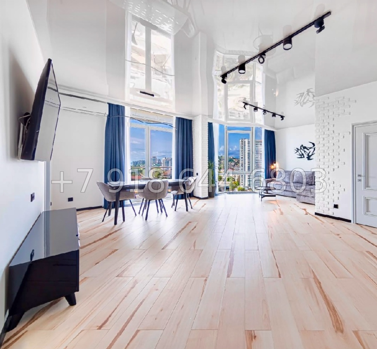 № 37 е. Квартира с хорошим ремонтом в городе Сочи  - миниатюра 5