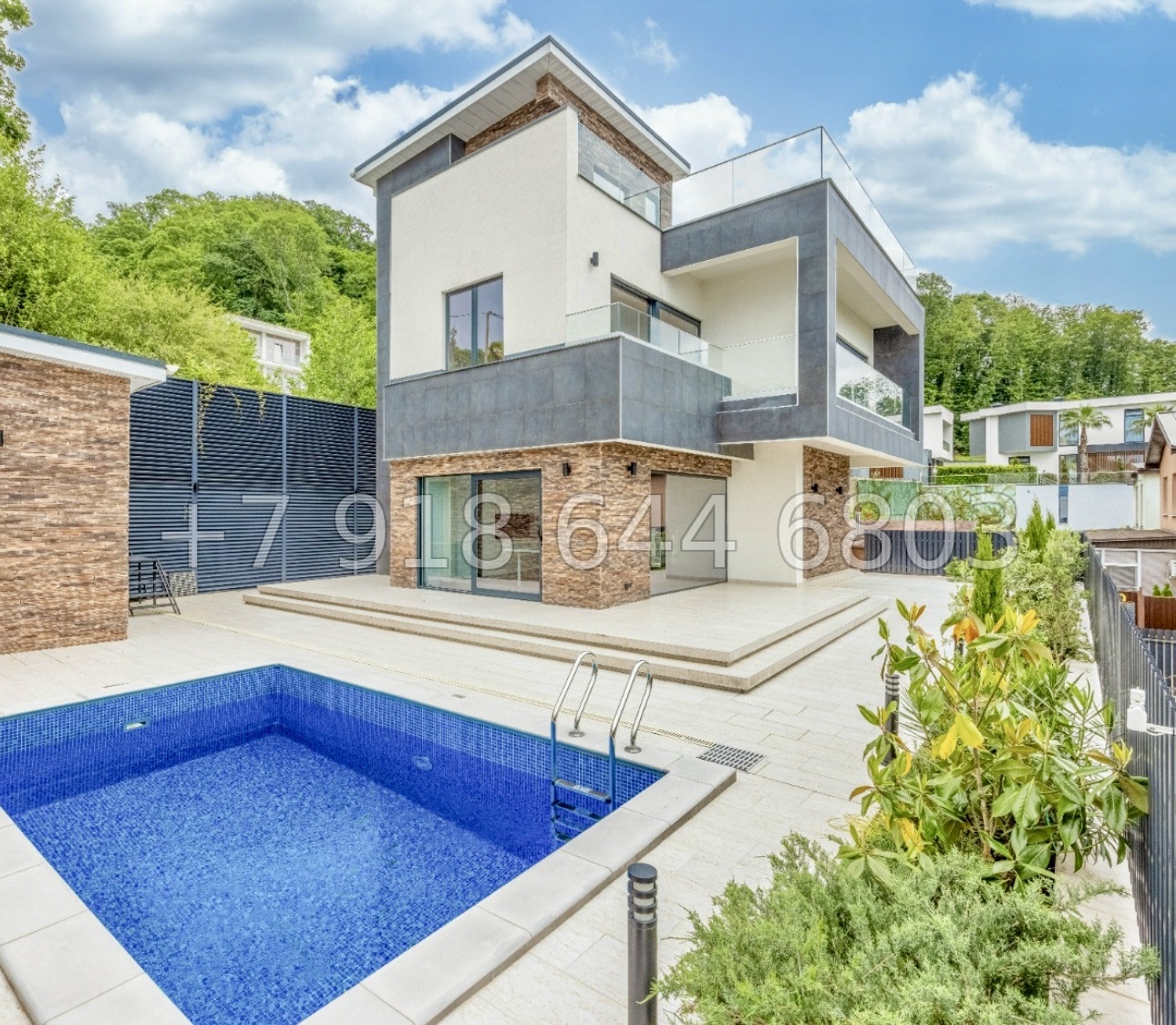 № 39 Б. Дом с видом на море в Сочи  - миниатюра 37