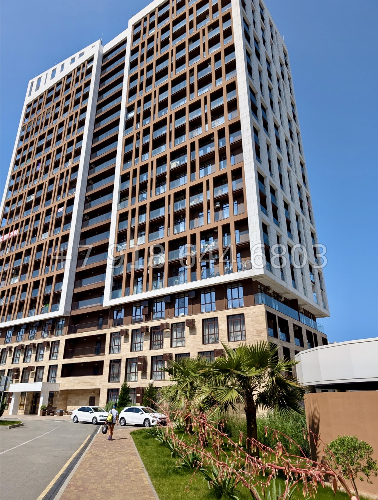 № 8п. Квартира в доме бизнес класса с бассейном в Дагомысе Сочи  - миниатюра 22