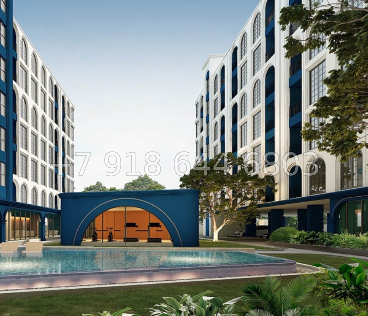 № 1. Above Element Condominium Art House Банг Тао пляж район - миниатюра 15