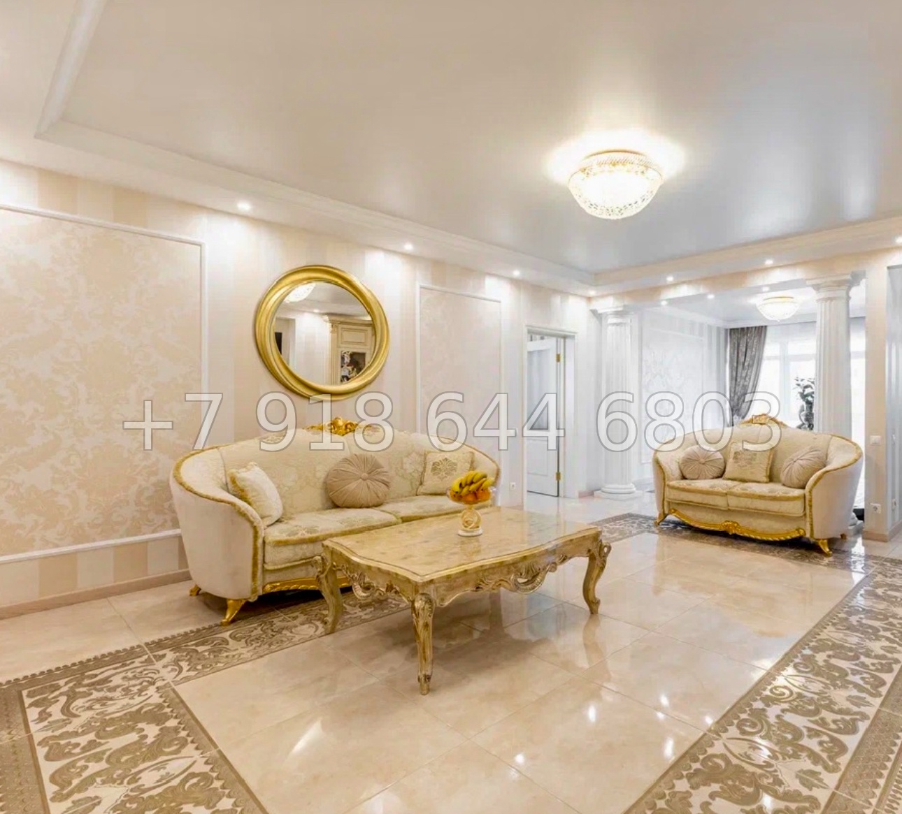 № 34е. Квартира с необычным ремонтом в центре города Сочи ЖК Парк Горького  - миниатюра 13