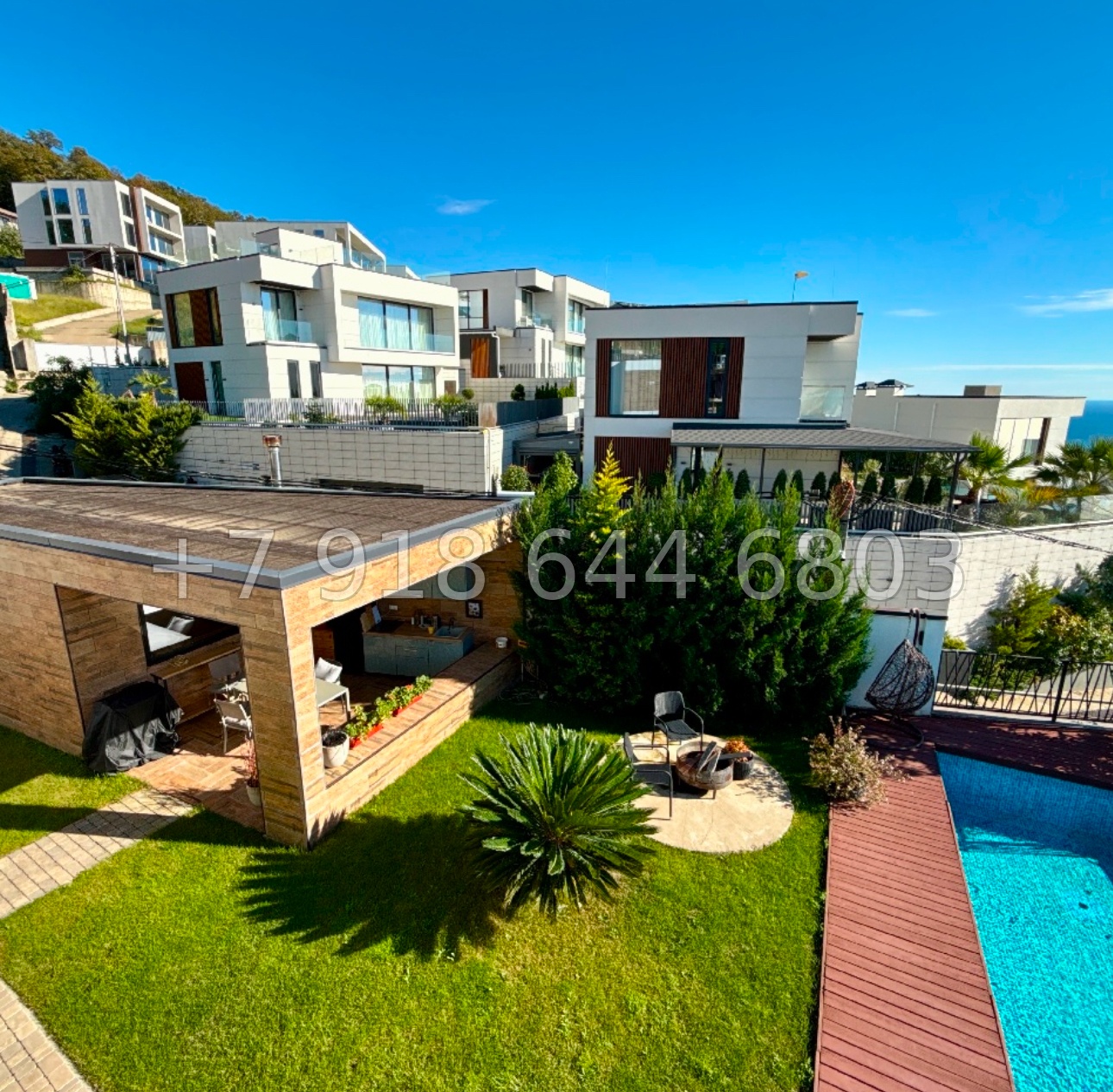 № 34 в. Дом в самом популярном месте в городе Сочи с бассейном  - миниатюра 12