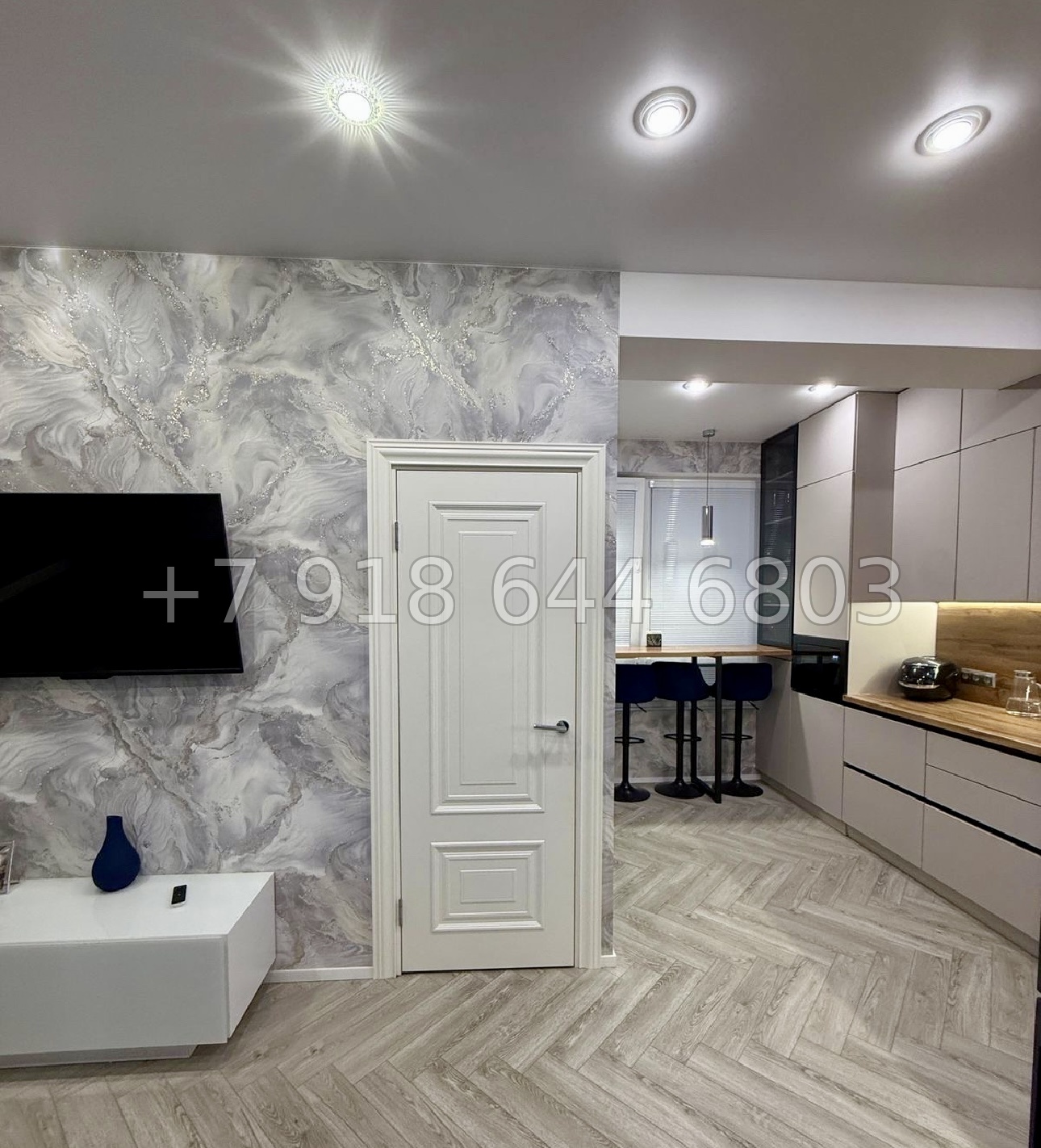 № 193 р. Трёхкомнатная Квартира у моря ЖК Кватро Сочи Дагомыс  - миниатюра 14