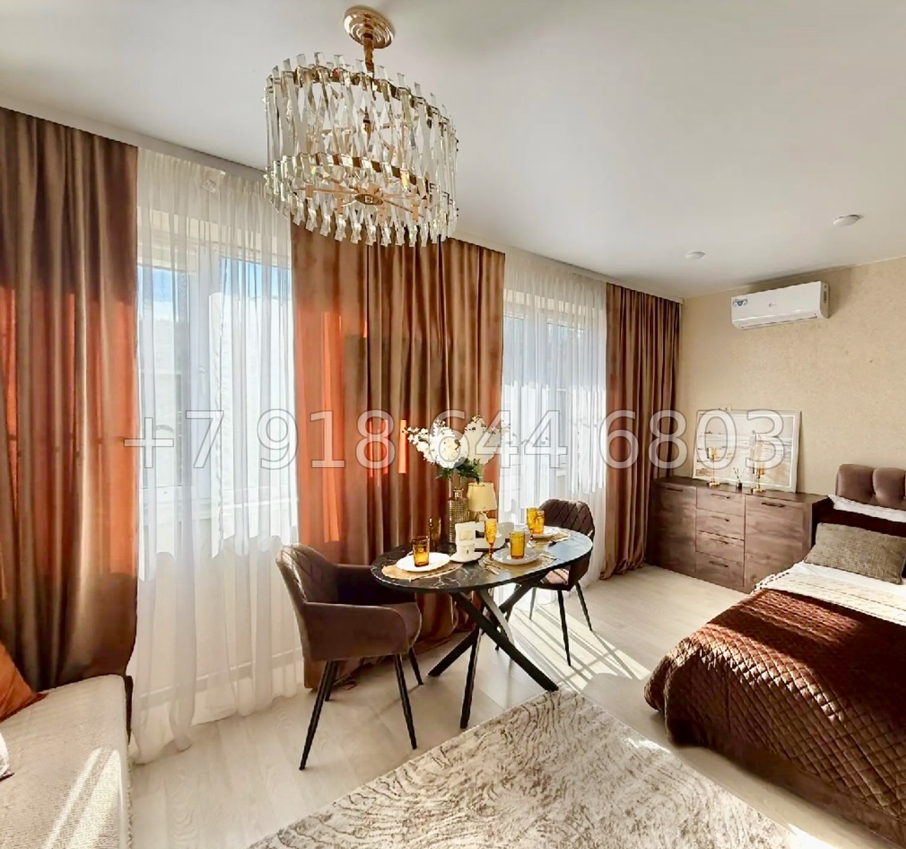 № 184 п. Квартира в Сочи ЖК Мадрид 5 - миниатюра 11