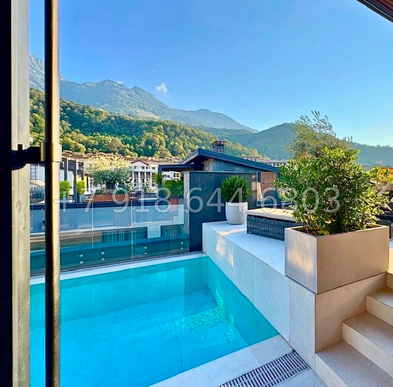 № 43 п. Дом с бассейном на Красной Поляне  - миниатюра 10