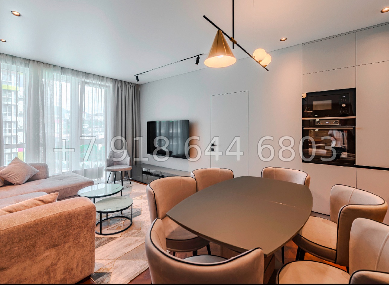 № 17р. Квартира с дорогим ремонтом в городе Сочи ЖК 123 - миниатюра 7