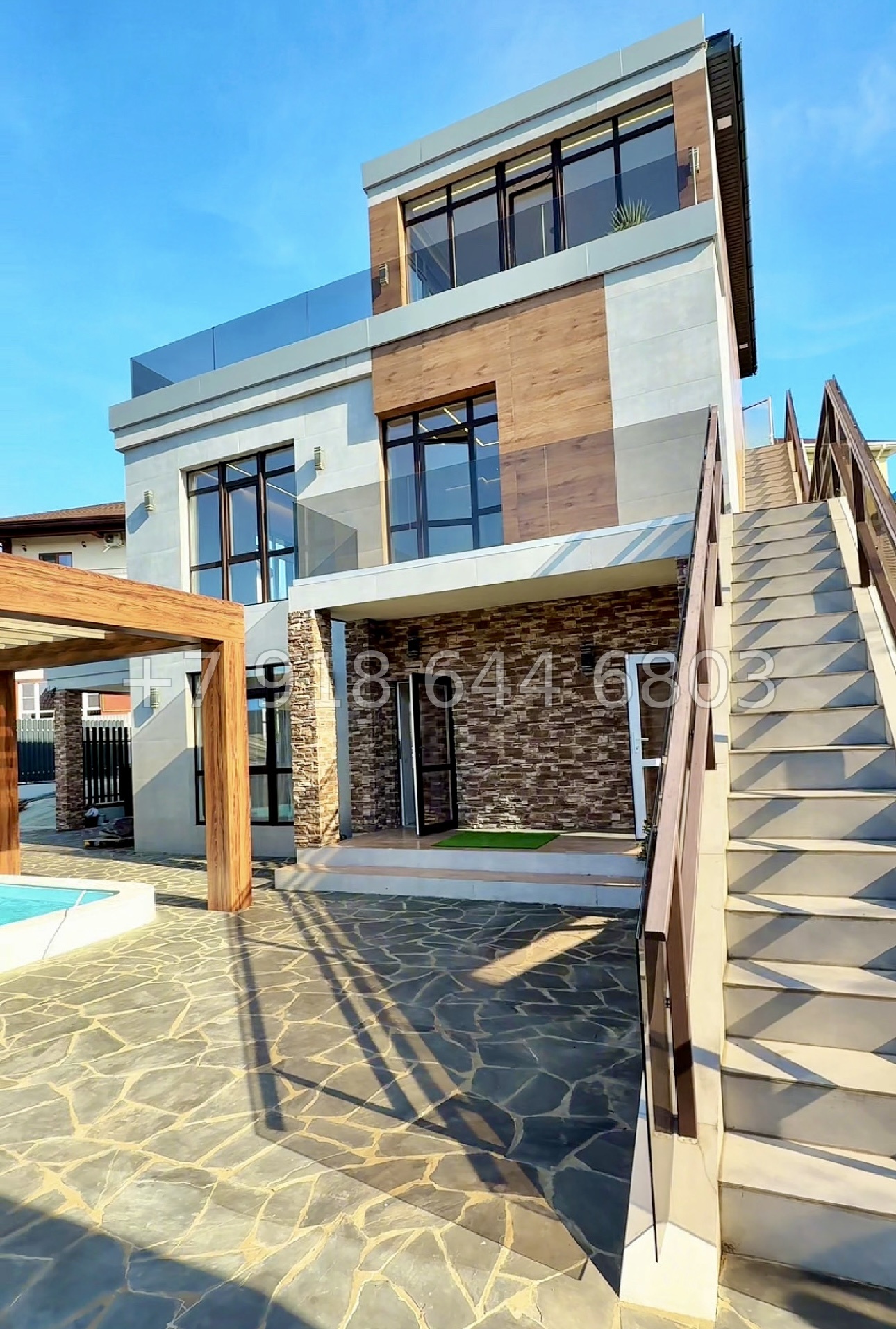 № 68 в. Дом в топовой локации Адлера. Дом с бассейном  - миниатюра 4