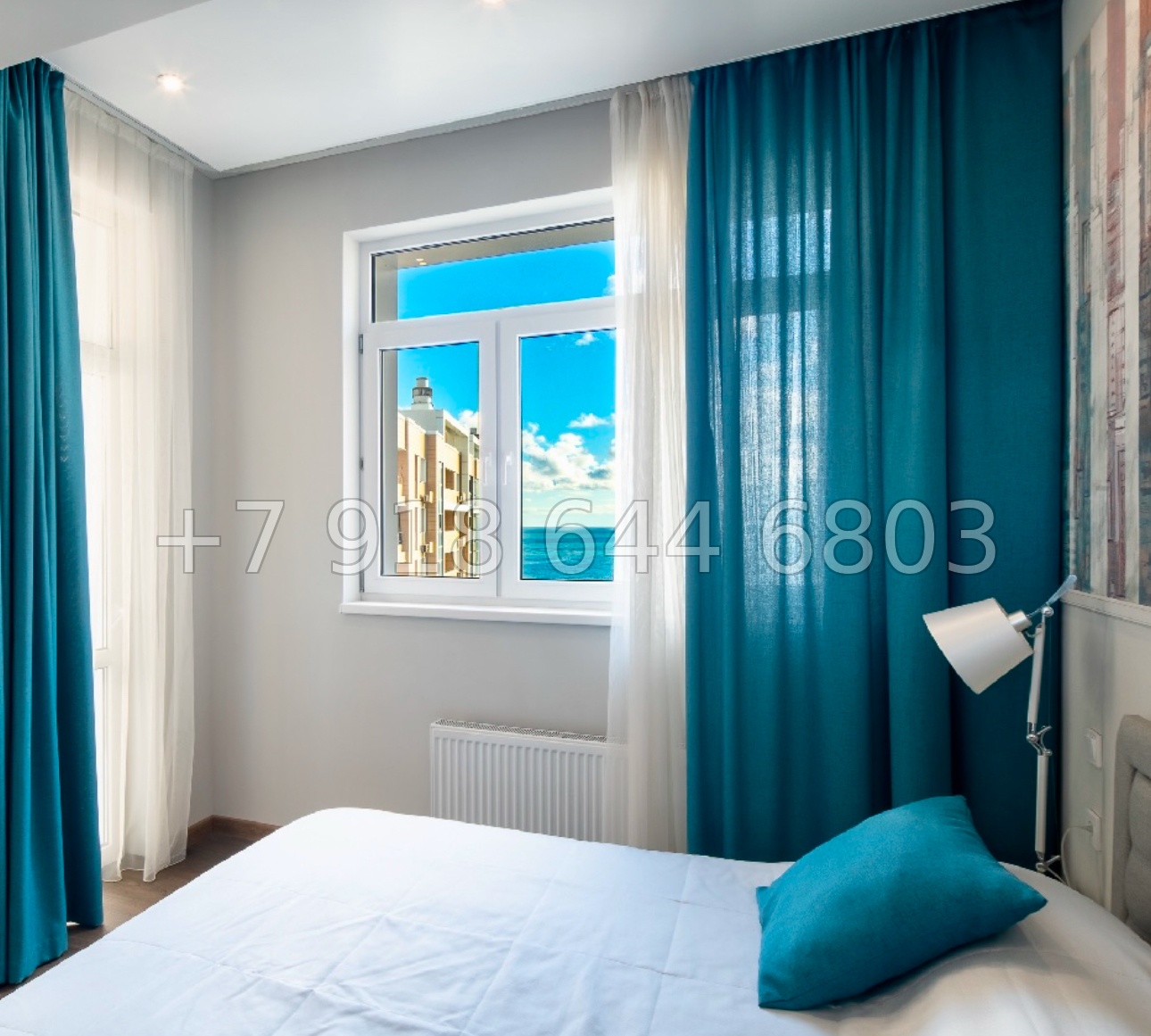 № 70р. Большая квартира на море в доме Бизнес класса ЖК Посейдон Сочи  - миниатюра 8