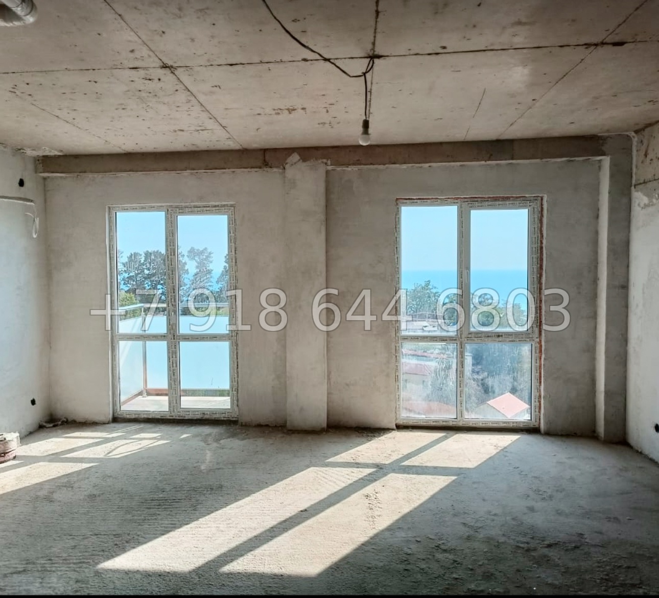 № 53 п. Квартира с видом на море в Сочи. Без отделки - миниатюра 4