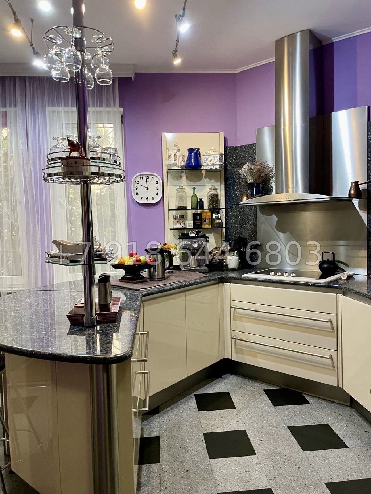 № 61 е. Дом с историей. Трёхкомнатная квартира в Сочи  - миниатюра 13