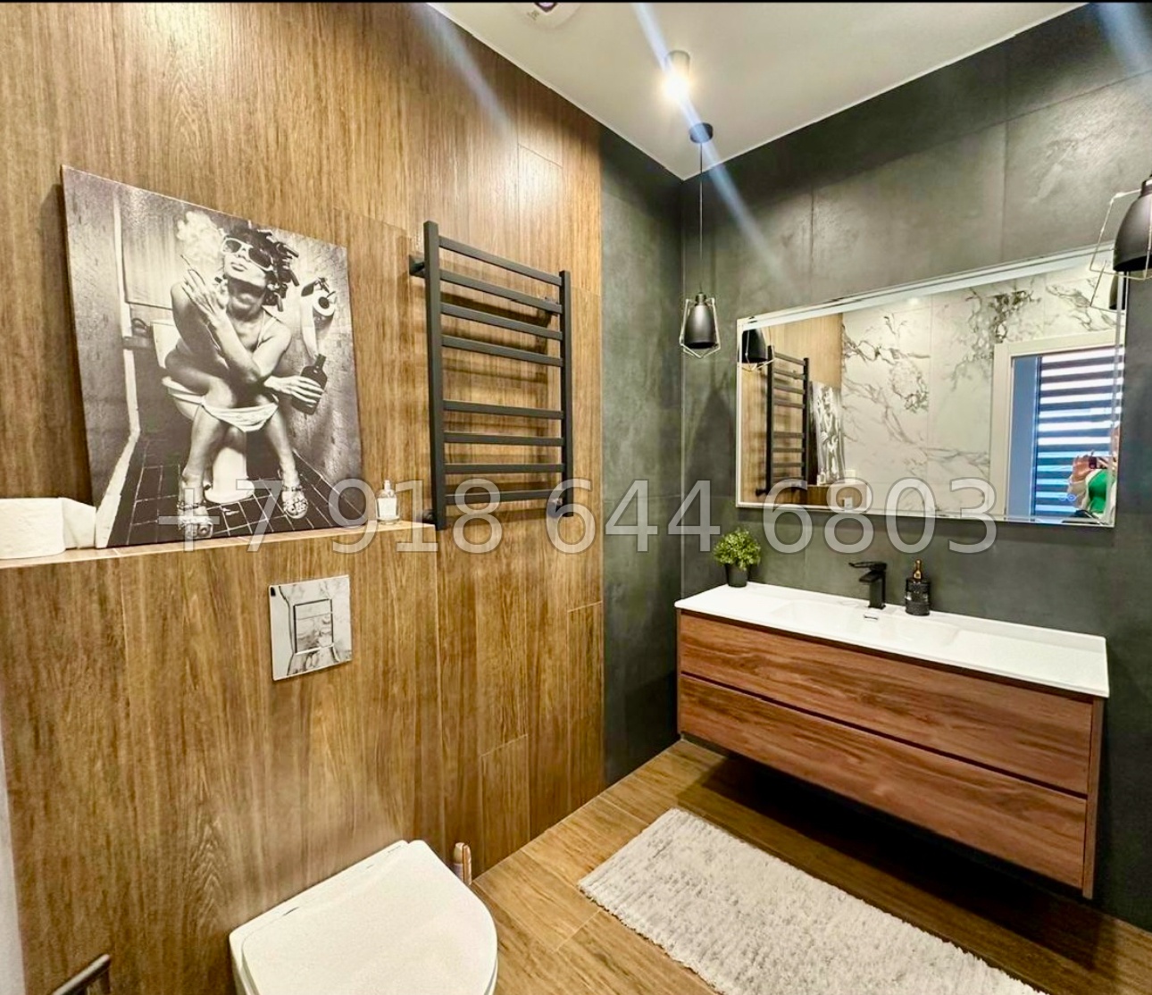 № 222 Б. Дом с хорошим ремонтом и бассейном в Адлере  - миниатюра 15