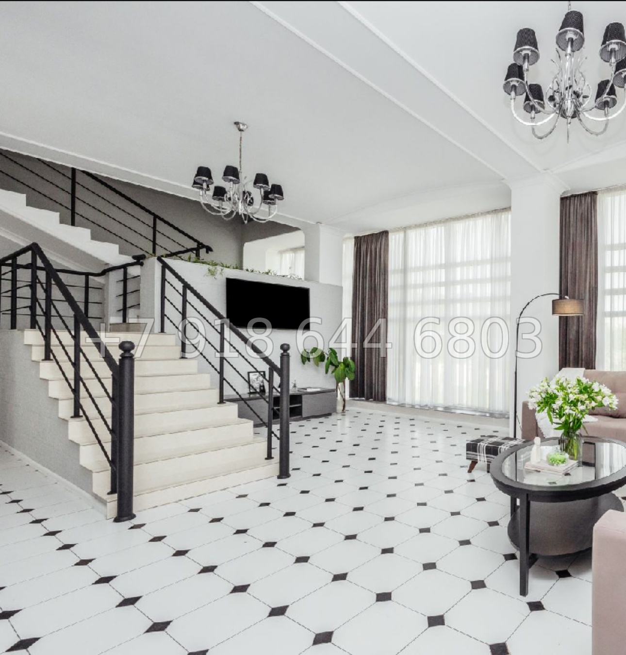 № 219 Б. Роскошная вилла в Сочи Каштанах - миниатюра 22