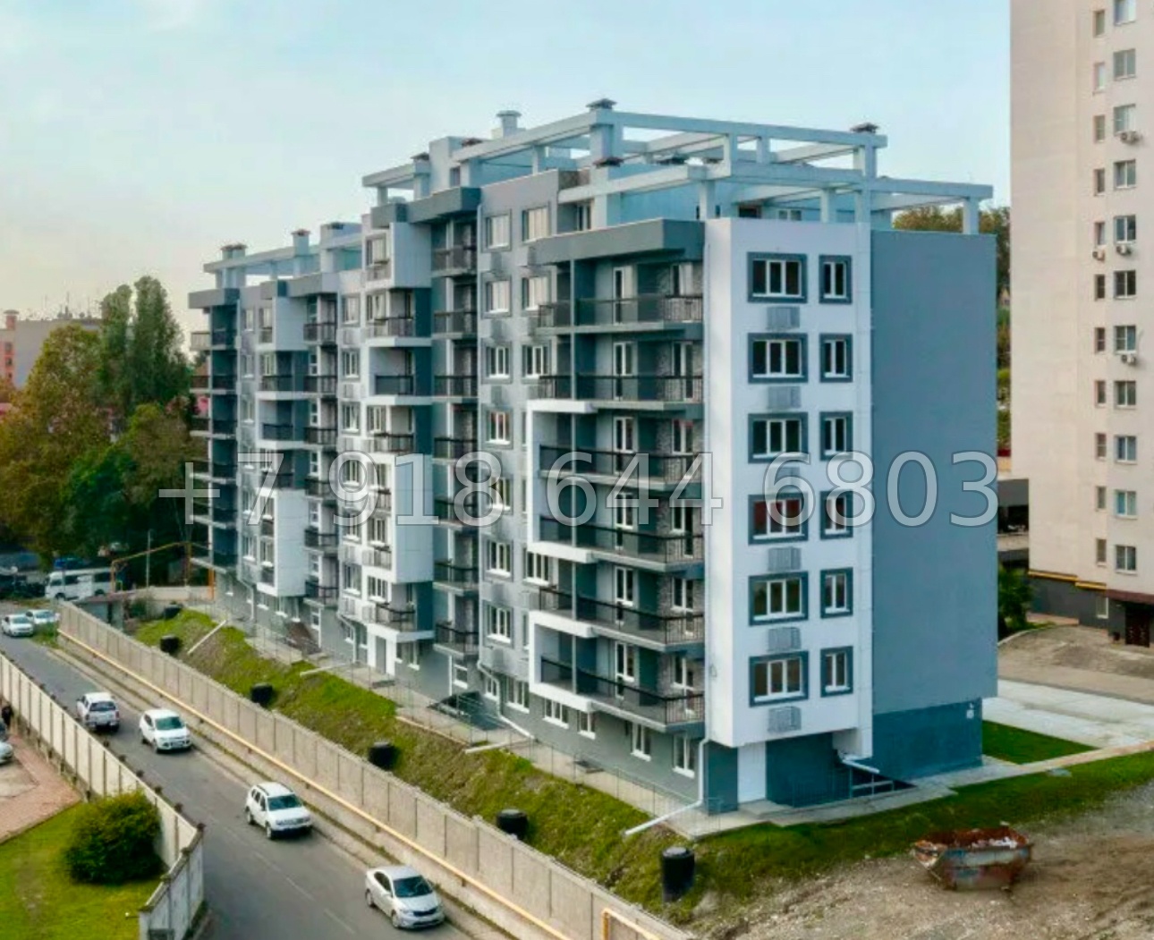 № 79р. Квартира в Адлере. В новом доме. Рядом школа и море - миниатюра 9