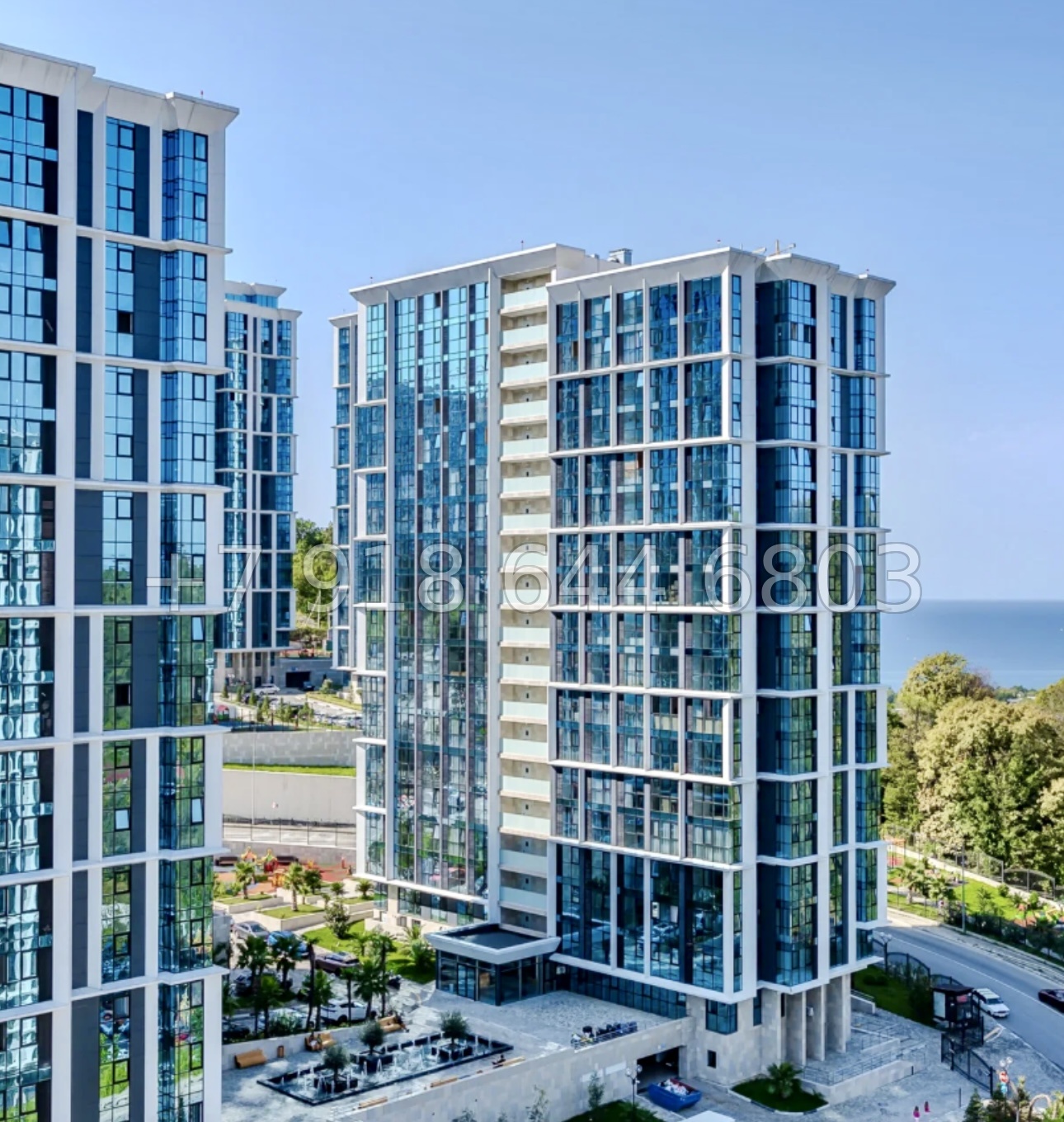 № 57 п. Квартира для отдыха и под сдачу в аренду в ЖК Сочи Парк  - миниатюра 17