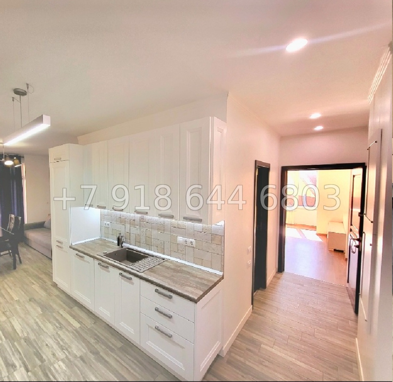 № 432 р. Трёхкомнатная На море в Адлере квартира  - миниатюра 2