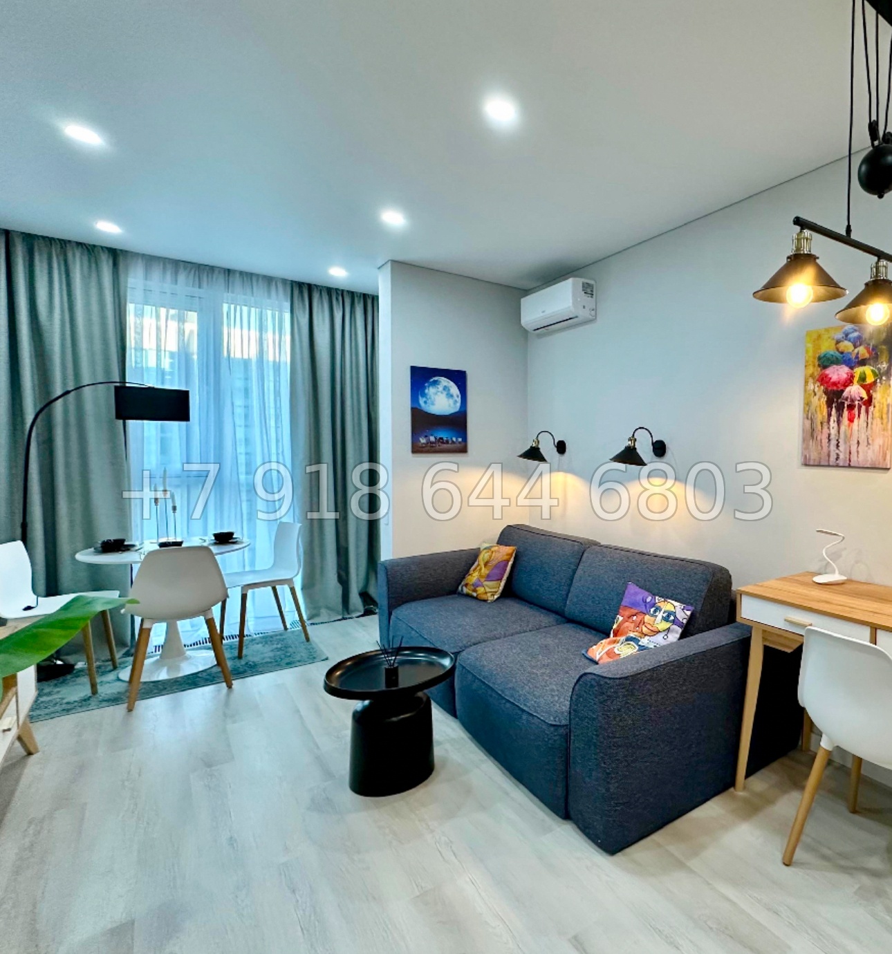 № 44п. Квартира в Сочи с прекрасным ремонтом в ЖК Сочи Парк  - миниатюра 4