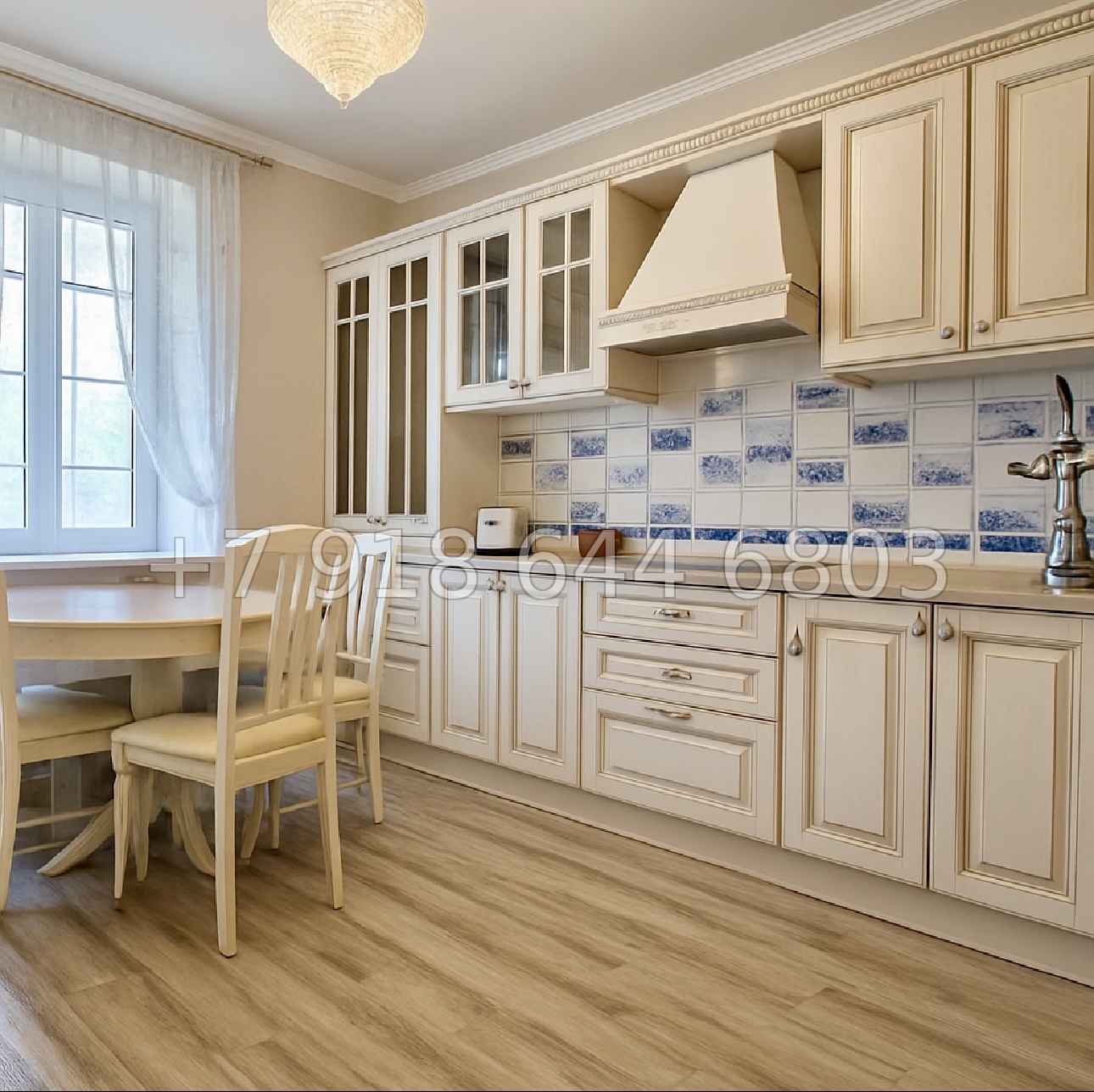 № 91р. Четырехкомнатная квартира на море в Адлере ЖК Морская Симфония  - миниатюра 11