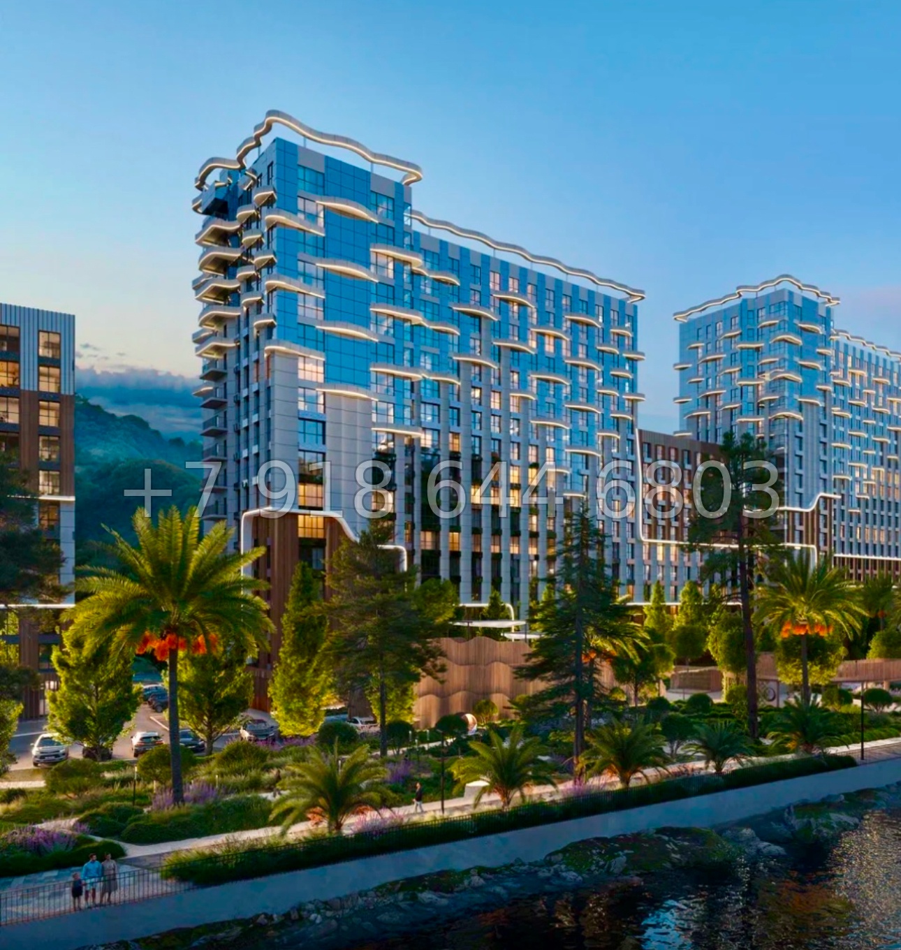 № 1 у. Квартиры в ЖК Светский Лес Сочи - миниатюра 15