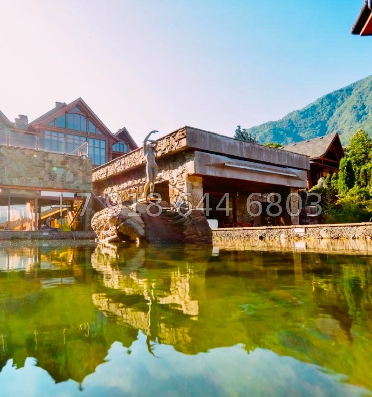 № 38 п. Дом с вертолетной площадкой на Красной Поляне  - миниатюра 23